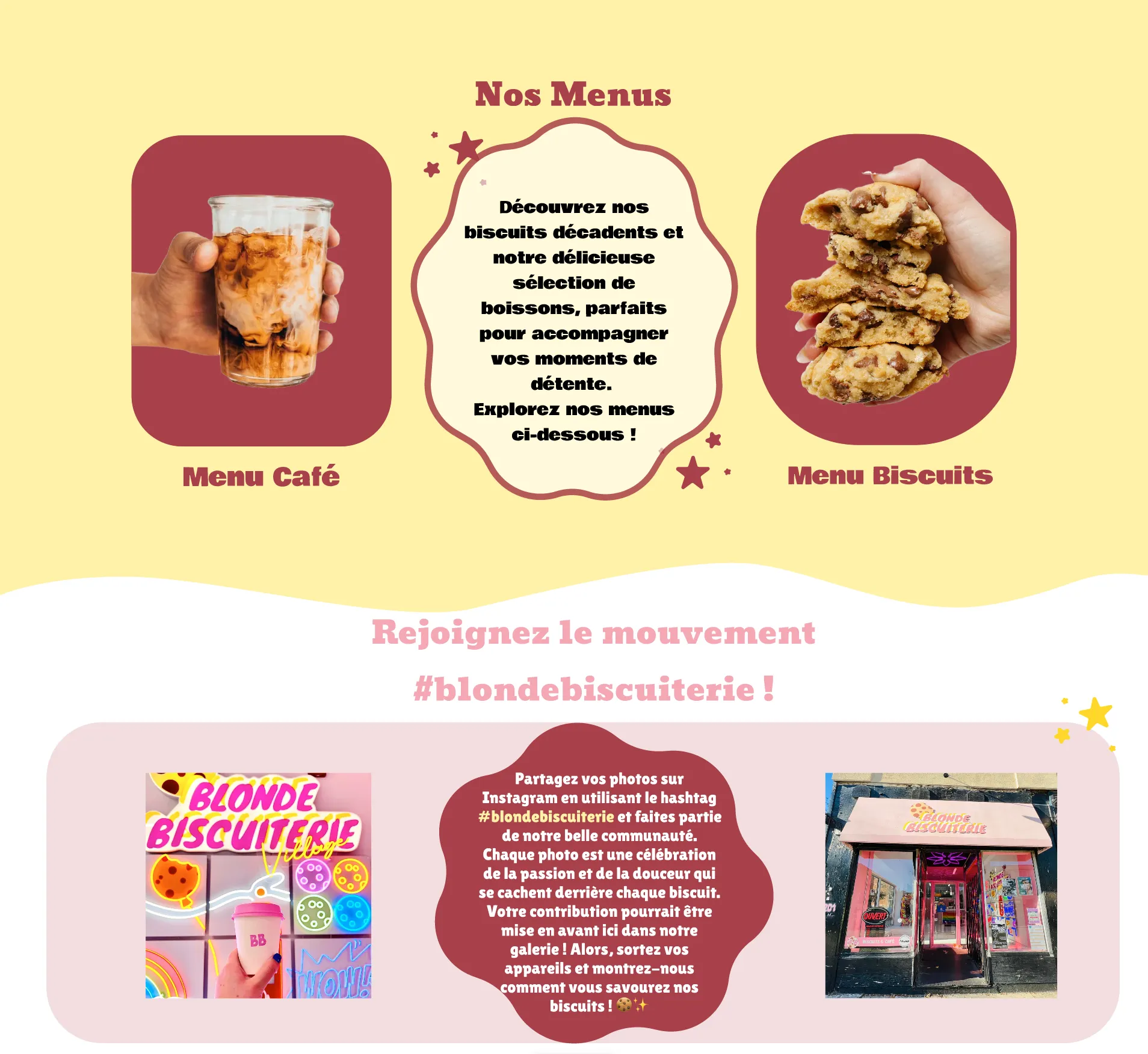 Aperçu 2 du projet Blonde Biscuiterie