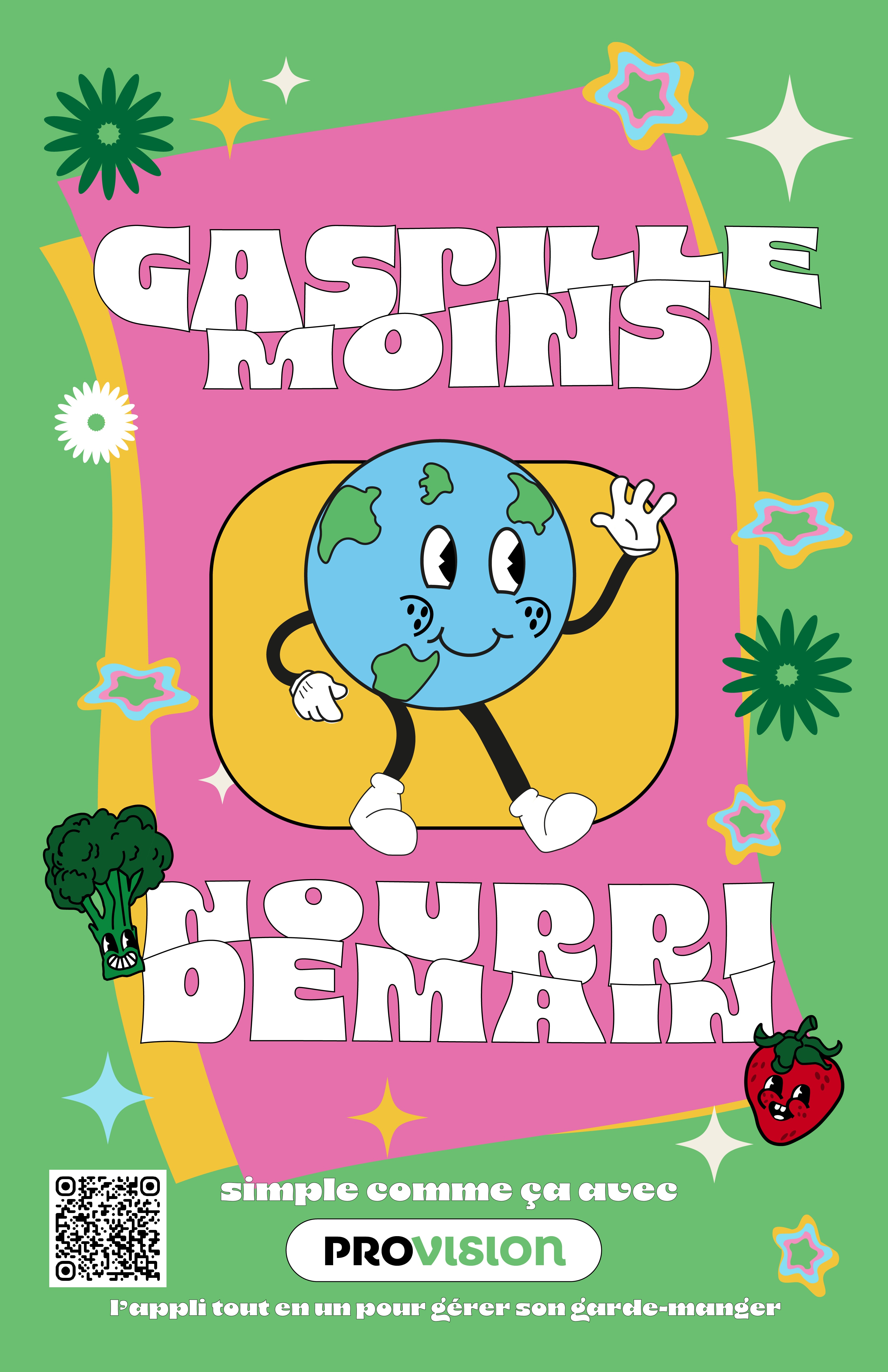 Aperçu 1 du projet Affiche Provisions